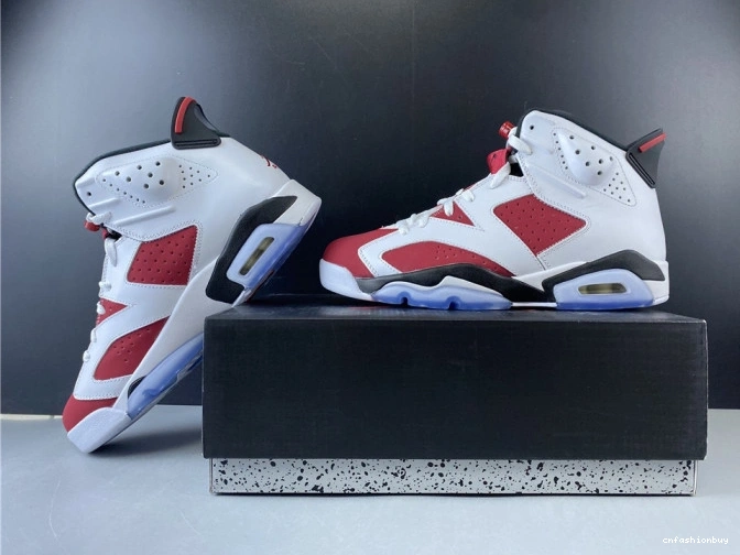 2014 JORDAN 384664-160 'CARMINE' RETRO 6 AIR 1106